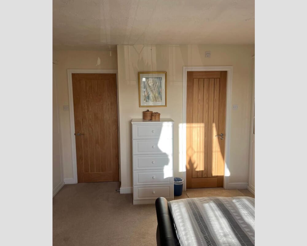 2040 x 726 x 44mm FD30 (29") Mexicano Oak - Prefinished Internal Fire Doors